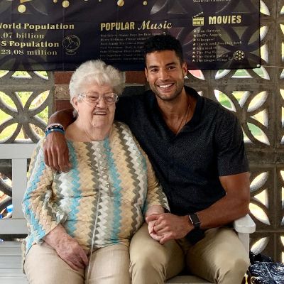 Davin Goda shares a post as a tribute to his late grandmother who passed away in 2022.